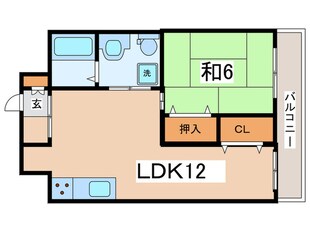 スーパーコート長居公園フロントの物件間取画像